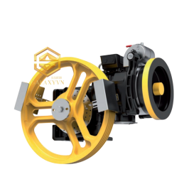 ĐỘNG CƠ MÁY KÉO TẢI CABIN THANG MÁY SICOR MK-SH130G-630-1.0