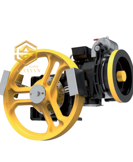 ĐỘNG CƠ MÁY KÉO TẢI CABIN THANG MÁY SICOR MK-SH130G-630-1.0