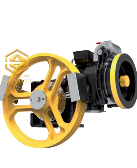 ĐỘNG CƠ MÁY KÉO TẢI CABIN THANG MÁY SICOR MK-SH130G-630-1.3