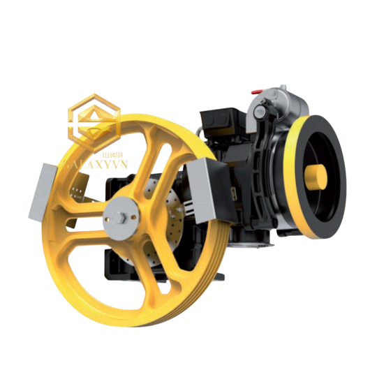 ĐỘNG CƠ MÁY KÉO TẢI CABIN THANG MÁY SICOR MK-SH130G-630-1.0