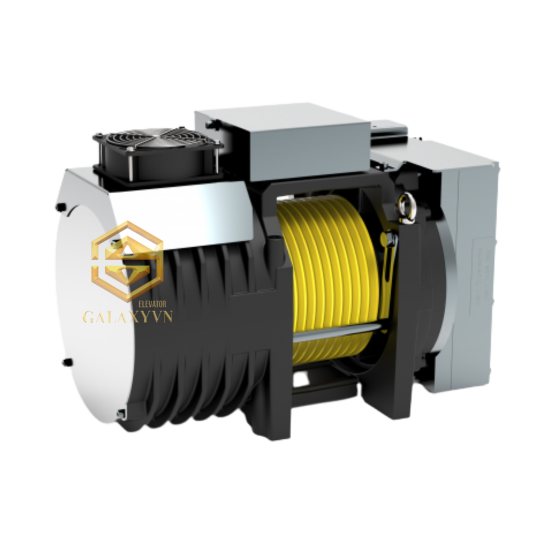 ĐỘNG CƠ MÁY KÉO TẢI THANG MÁY SICOR MK-SGS6C-320-0.5